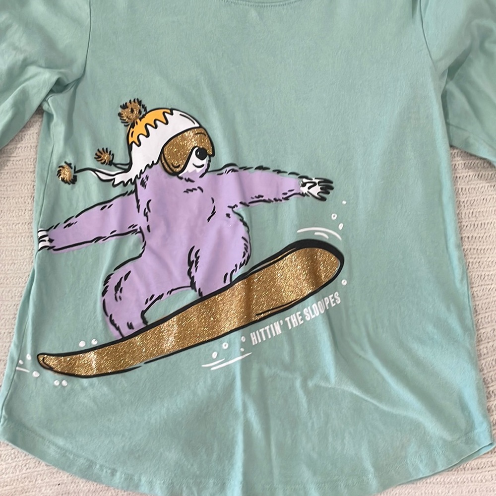 Teal, old navy long sleeve tee